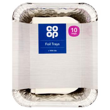 Co-op 10 Foil Trays