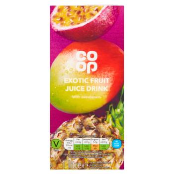 Coop Nas Exotic Juice Drink 1ltr