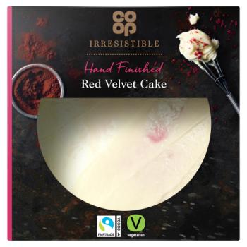 Co-op Irresistible Hand Finished Red Velvet Cake