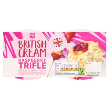 Co-op Raspberry Trifle 2 x 125g (250g)