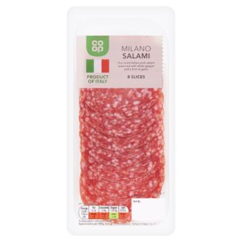 Co-op Milano Salami 8 Slices 40g