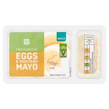 Co-op Eggs & Mustard Mayo 115g