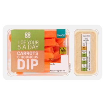 Co-op Carrots & Houmous Dip 105g