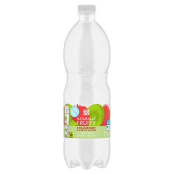 Co-op Still Strawberry & Kiwi Flavour Spring Water 1 Litre