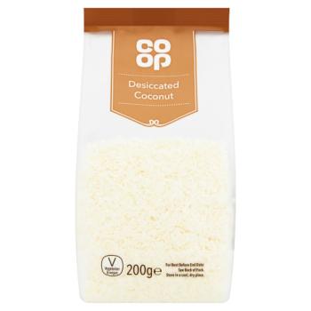 Co Op Desiccated Coconut 200g