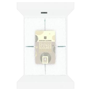 Co-op 4 Non Scratch Sponge Scourer