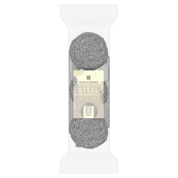 Co-op 3 Stainless Steel Scourers
