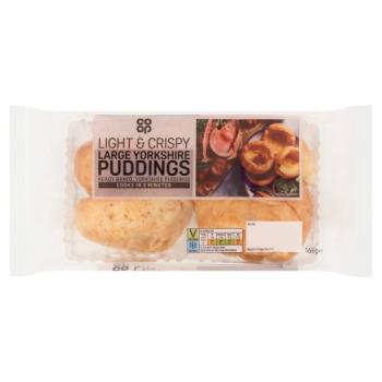 Co-op Large Yorkshire Puddings 168g