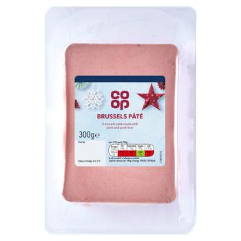 Co-op Brussels Pâté 300g