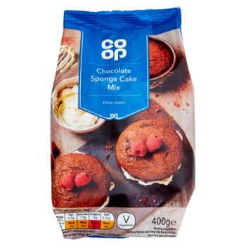 Co-op Chocolate Sponge Cake Mix 400g