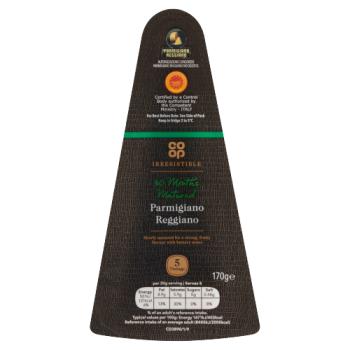 Co-op Irresistible 30 Months Matured Parmigiano Reggiano 170g