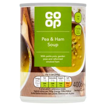 Coop Pea & Ham Soup