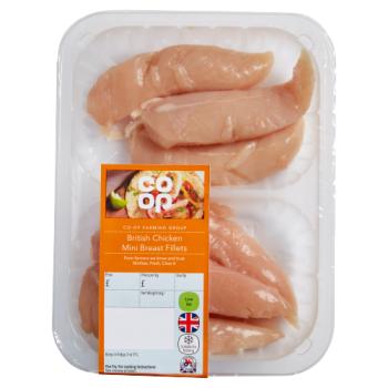 Co-op British Chicken Mini Breast Fillets