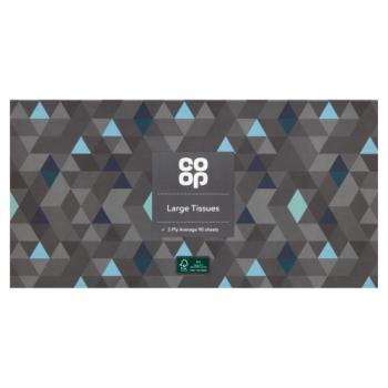 Co-op Large Tissues 90 Sheets