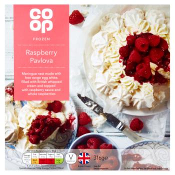 Co-op Frozen Raspberry Pavlova 316g