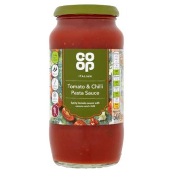Co Op Tomato &#38; Chilli Pasta Sauce