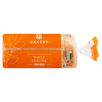 Co-op Bakery White Toastie 800g
