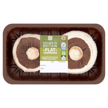 Co-op Flat Mushrooms 150g