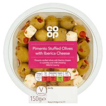 Coop Pimento Stuffed Olives With Mancheg