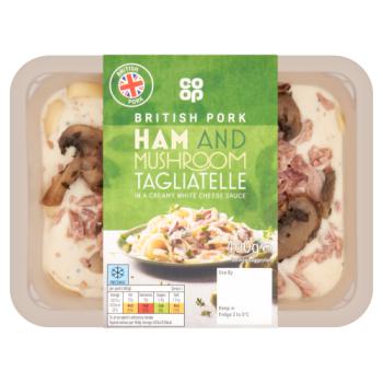 Co-op Ham & Mushroom Tagliatelle 400g