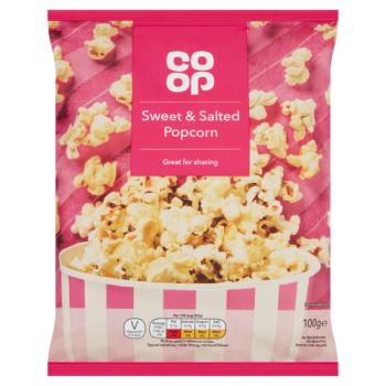 Co-op Sweet & Salted Popcorn 100g