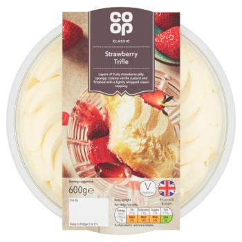 Co-op Classic Strawberry Trifle 600g