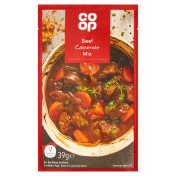 Co Op Beef Casserole Mix 39g