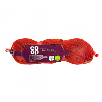 Co-op 3 Red Onions 