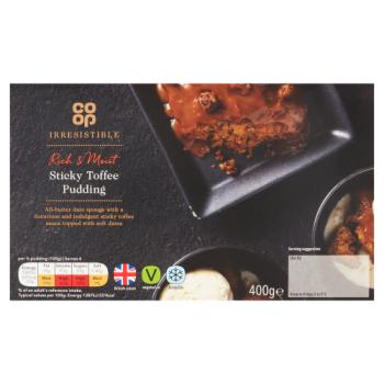 Co-op Irresistible Sticky Toffee Pudding 400g
