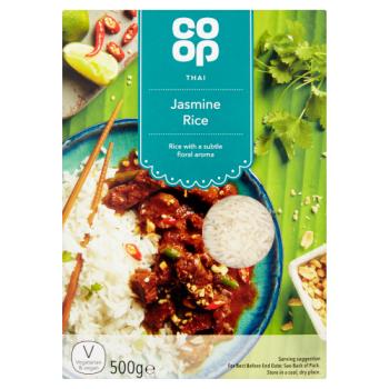 Co Op Thai Jasmine Rice 500g