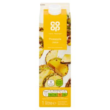 Co-op Pineapple Juice 1 Litre