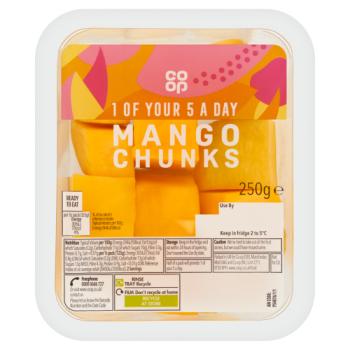 Co-op Mango Chunks 250g