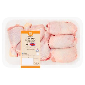 Co Op British Chicken Thighs &#38; Drums