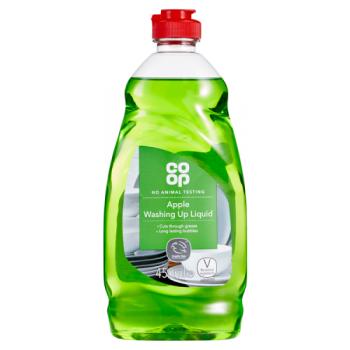 Co Op Apple Washing Up Liquid 450ml