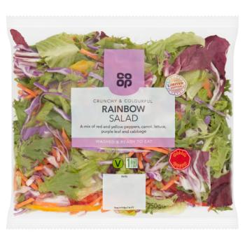 Co-op Limited Edition Rainbow Salad 250g
