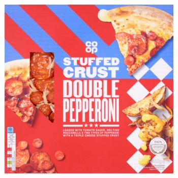 Cо-op Double Pepperoni Stuffed Crust Pizza 460g