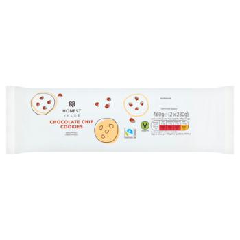 Co-op Honest Value Chocolate Chip Cookies 2 x 230g (460g)