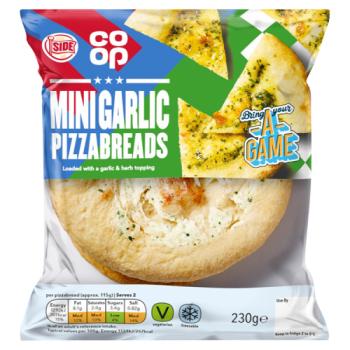 Co-op Mini Garlic Pizzabreads 230g