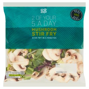  Co-op Mushroom Stir Fry 320g