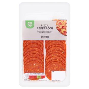 Co-op Pizza Pepperoni 27 Slices 90g