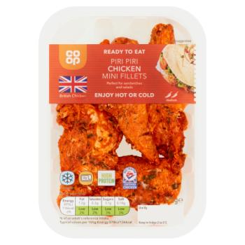 Co-op Piri Piri Chicken Mini Fillets 170g