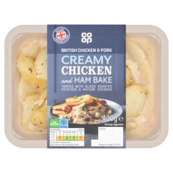 Co-op Creamy Chicken and Ham Bake 400g