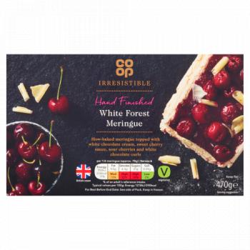 Co-op Irresistible White Forest Meringue 470g