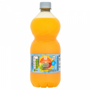 Co-op Double Concentrate Orange & Mango Squash 750ml