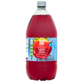 Cо-op Double Concentrate Summer Fruits Squash 1.5L