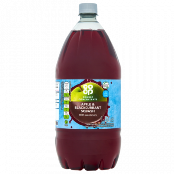 Cо-ор Double Concentrate Apple & Blackcurrant Squash 1.5L
