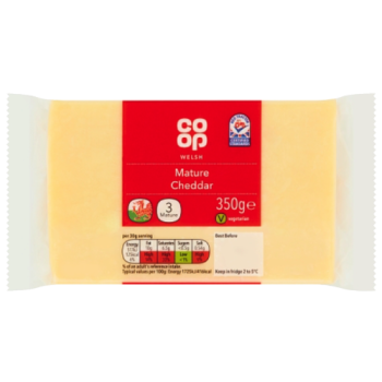 Co-op Welsh Mature Cheddar 350g