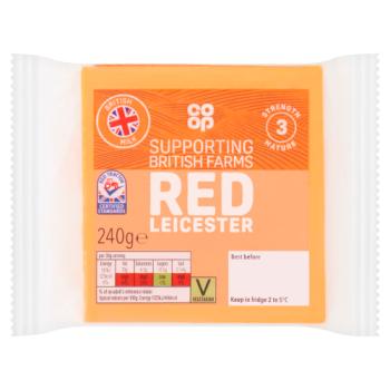 Co-op Red Leicester 240g