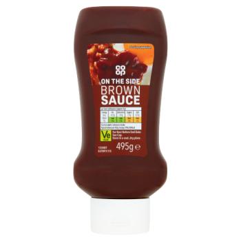 Co-op On the Side Brown Sauce 495g