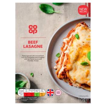Co-op Beef Lasagne 375g